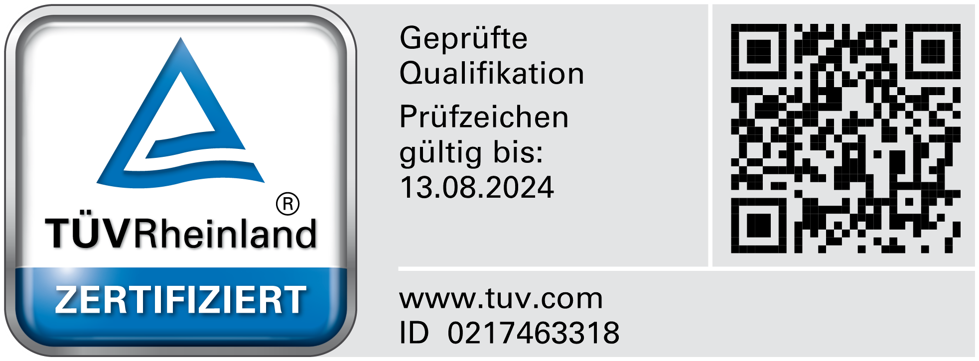 Tobias Diekmann - TPV Rheinland zertifiziert